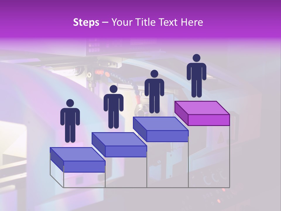 A Machine That Is Sitting On A Table PowerPoint Template