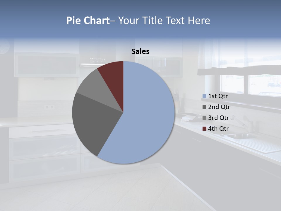 Floor Stove House PowerPoint Template