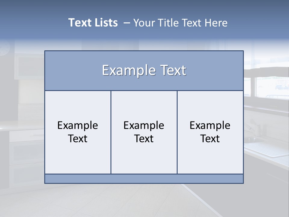 Floor Stove House PowerPoint Template