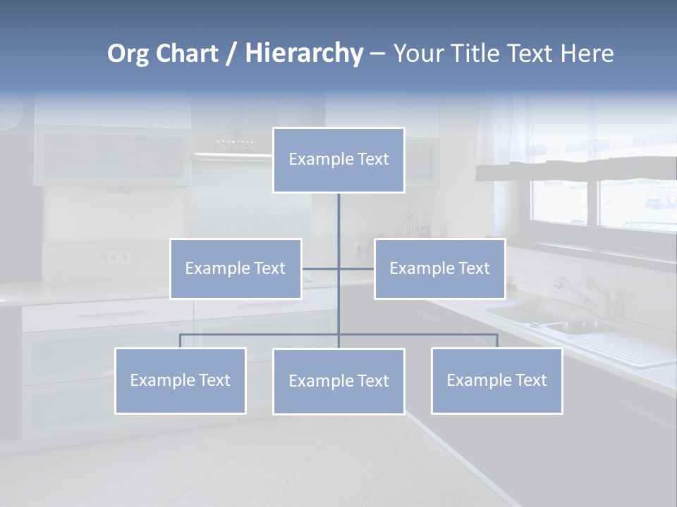 Floor Stove House PowerPoint Template