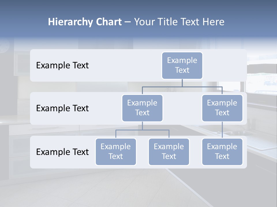Floor Stove House PowerPoint Template