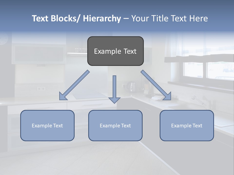 Floor Stove House PowerPoint Template