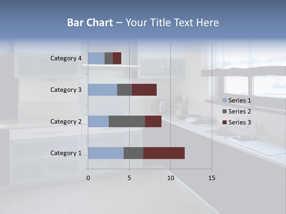 Floor Stove House PowerPoint Template