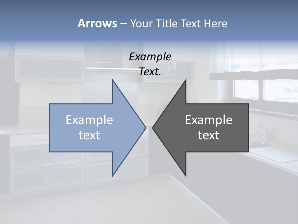Floor Stove House PowerPoint Template