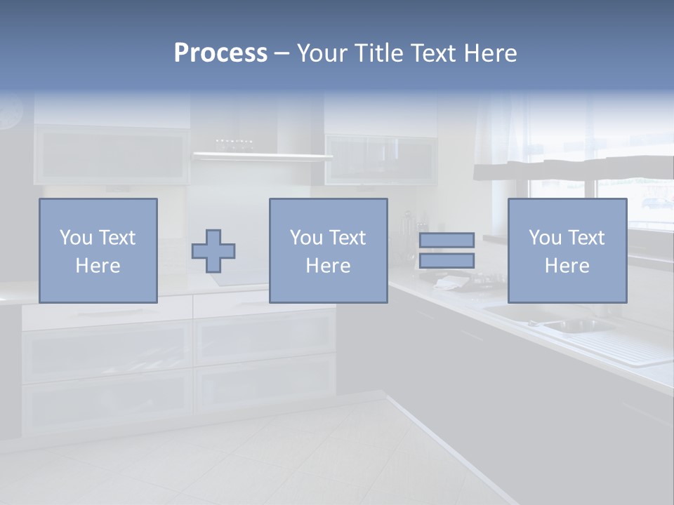 Floor Stove House PowerPoint Template