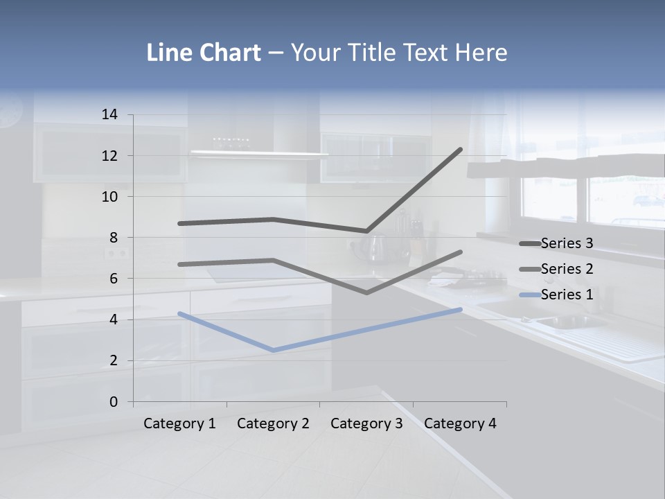 Floor Stove House PowerPoint Template