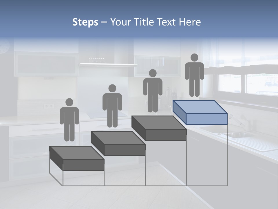 Floor Stove House PowerPoint Template