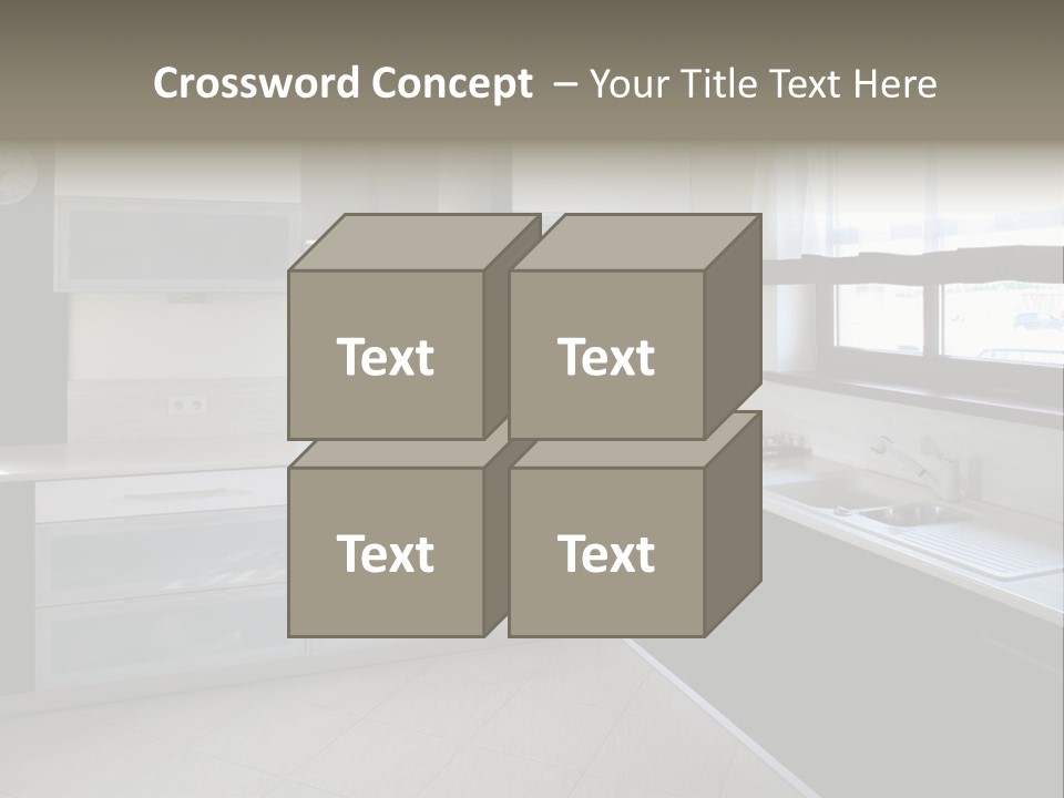 Cook Stove Room PowerPoint Template