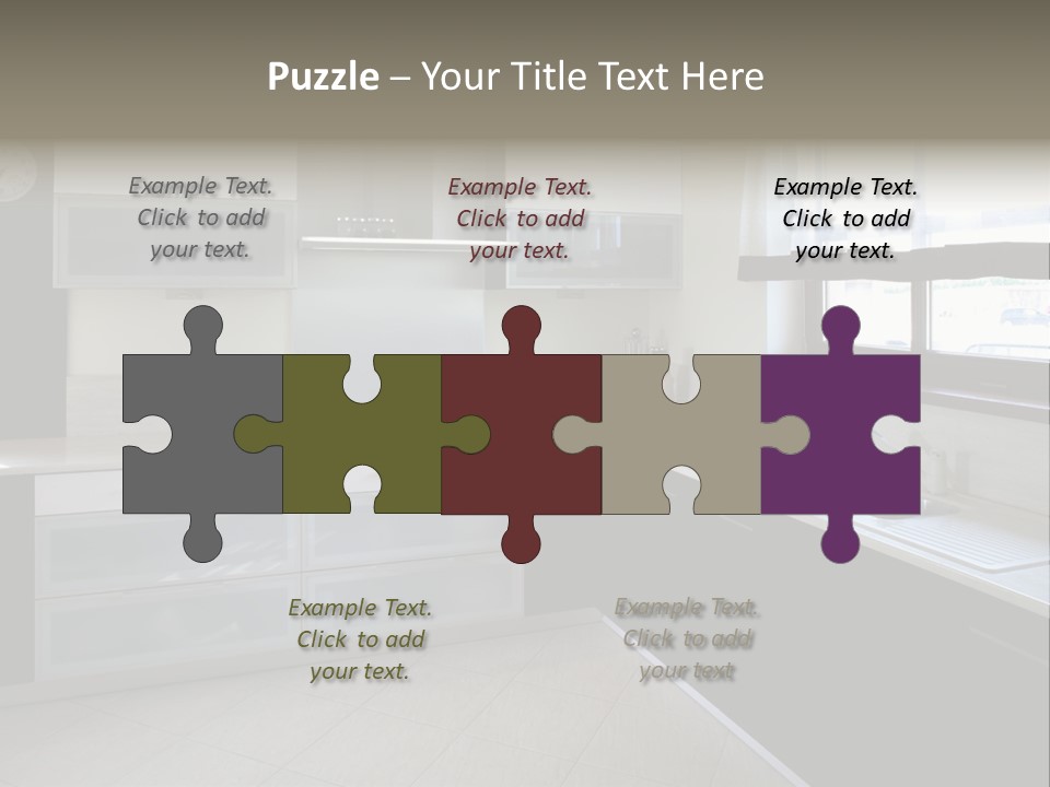 Cook Stove Room PowerPoint Template