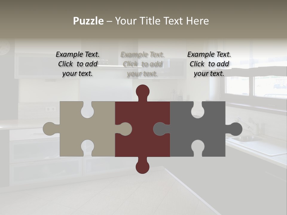 Cook Stove Room PowerPoint Template