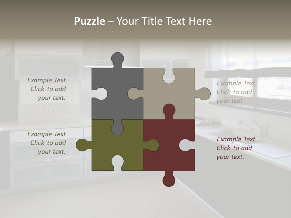 Cook Stove Room PowerPoint Template