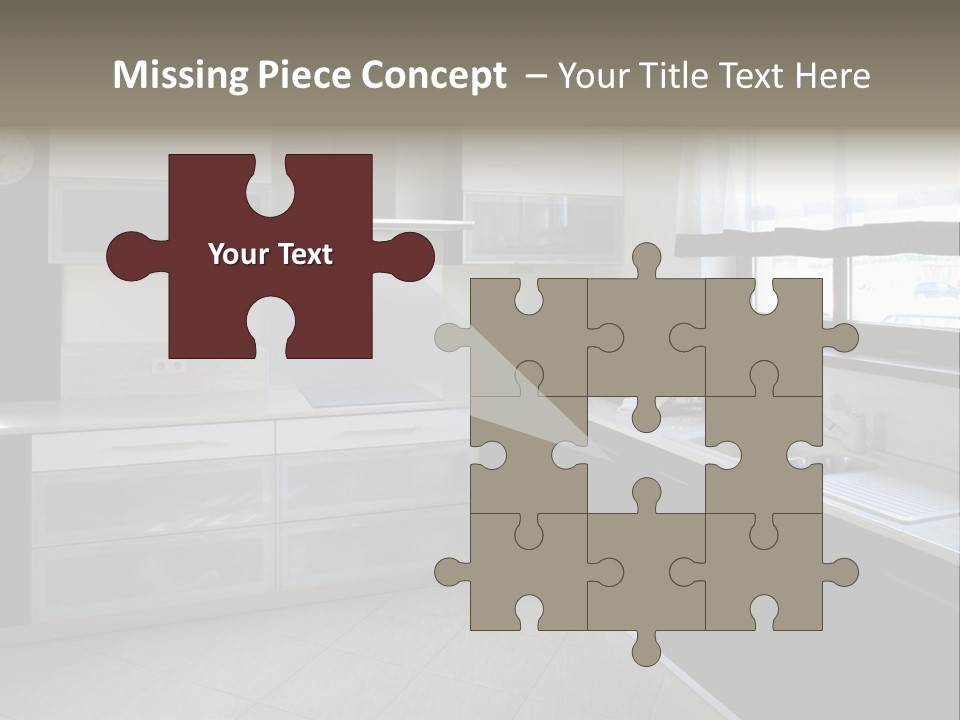 Cook Stove Room PowerPoint Template