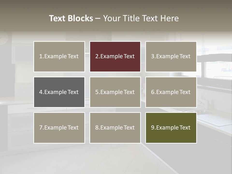 Cook Stove Room PowerPoint Template