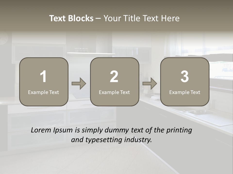 Cook Stove Room PowerPoint Template