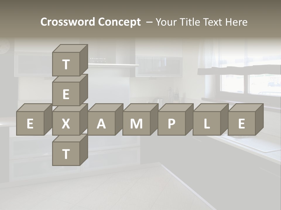 Cook Stove Room PowerPoint Template