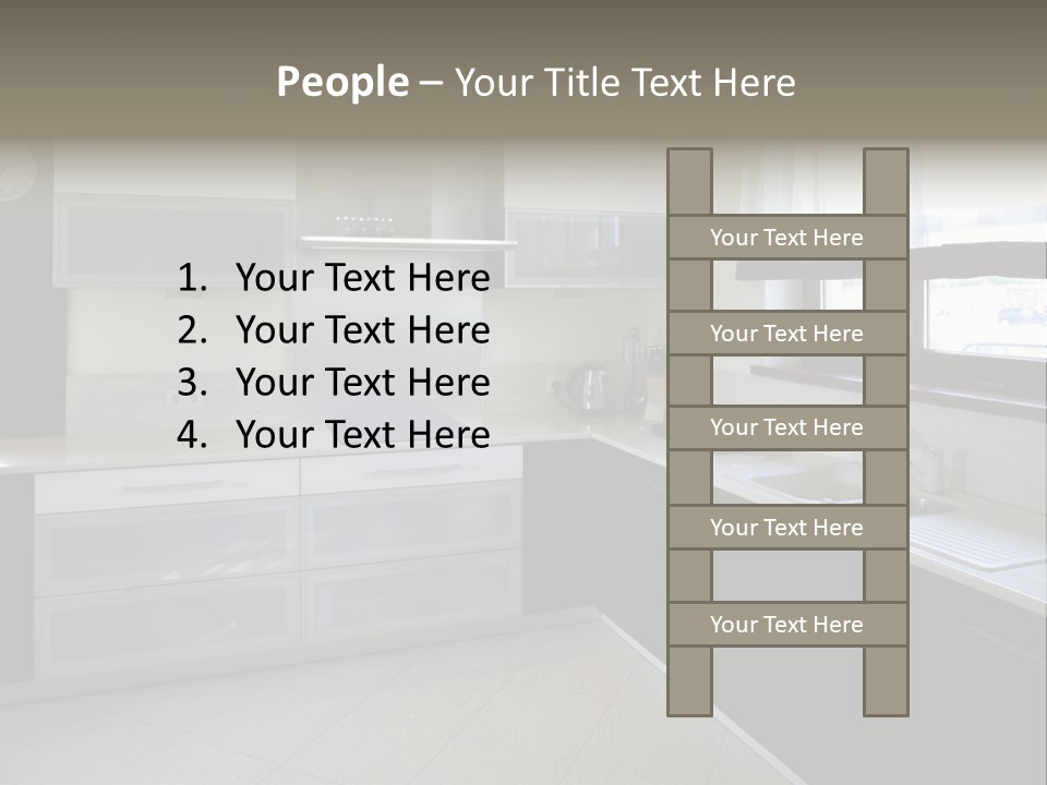 Cook Stove Room PowerPoint Template