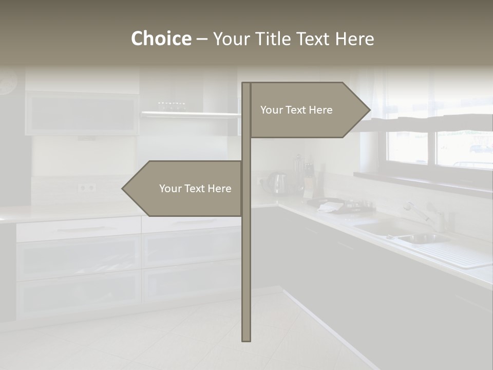 Cook Stove Room PowerPoint Template
