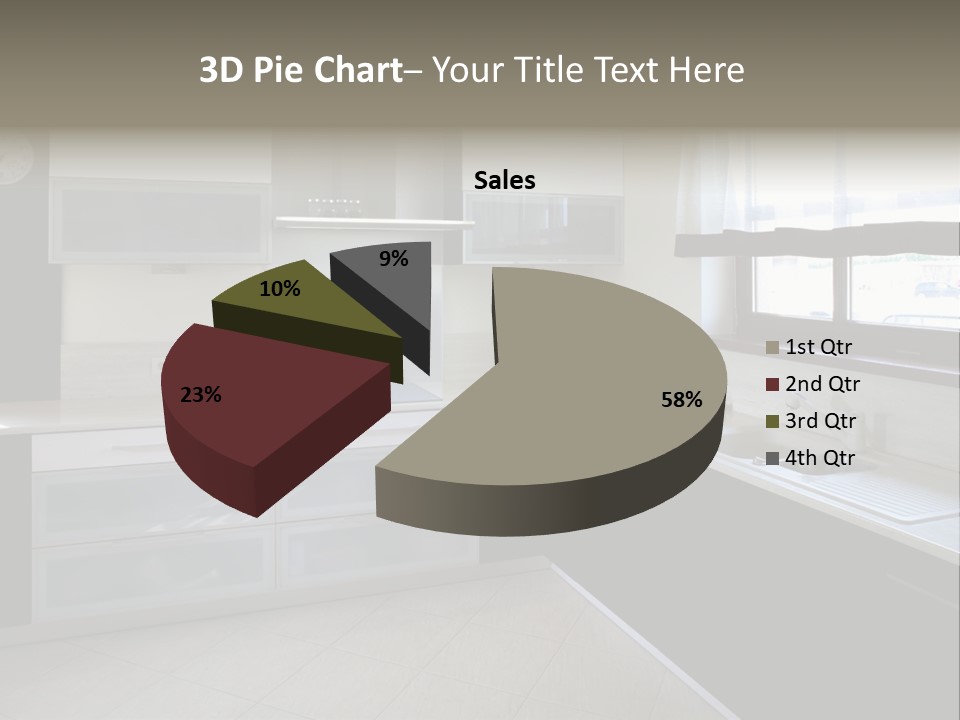 Cook Stove Room PowerPoint Template