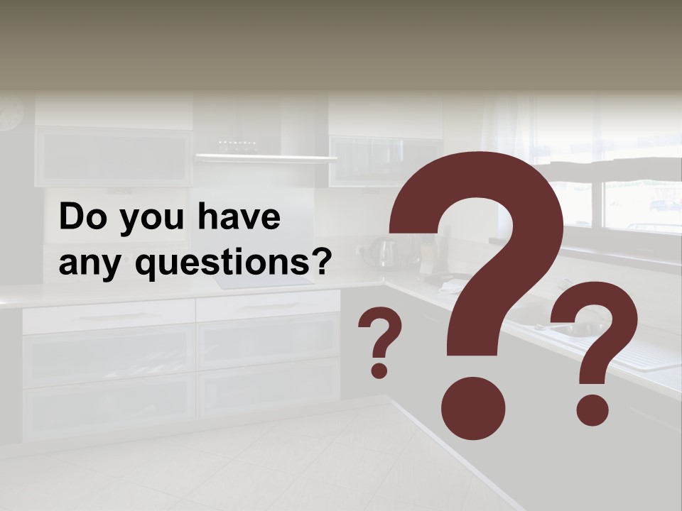 Cook Stove Room PowerPoint Template