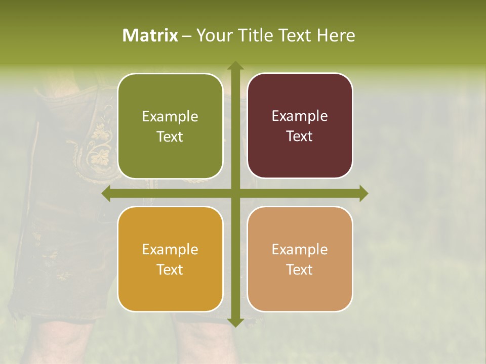 Upper Bavaria Model Tradition PowerPoint Template