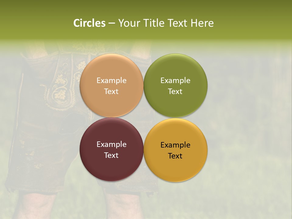 Upper Bavaria Model Tradition PowerPoint Template