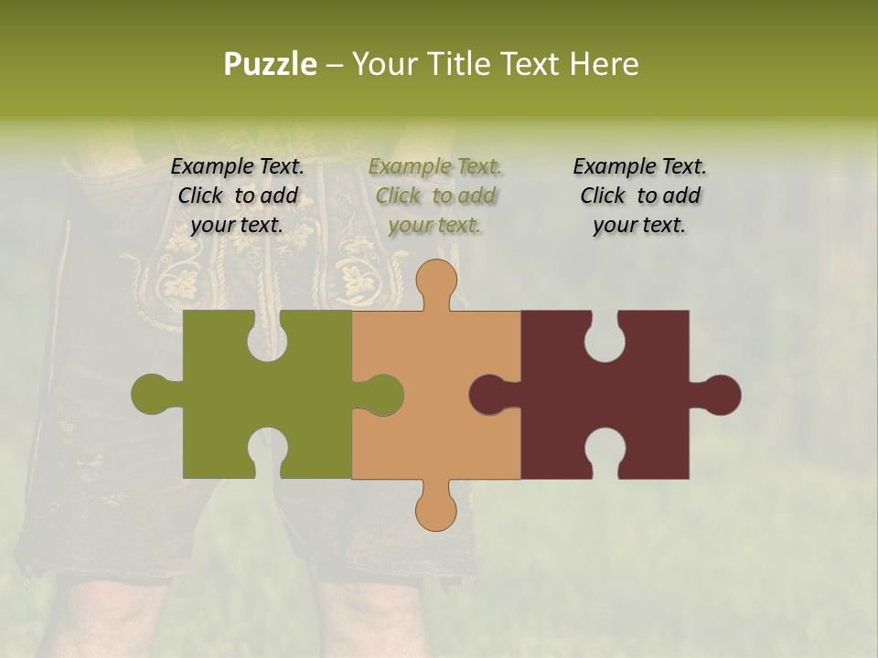 Upper Bavaria Model Tradition PowerPoint Template