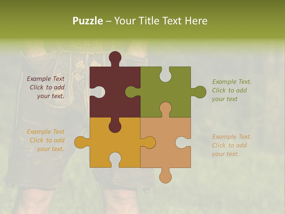 Upper Bavaria Model Tradition PowerPoint Template