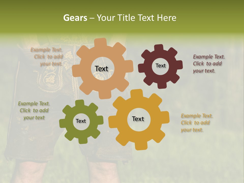 Upper Bavaria Model Tradition PowerPoint Template