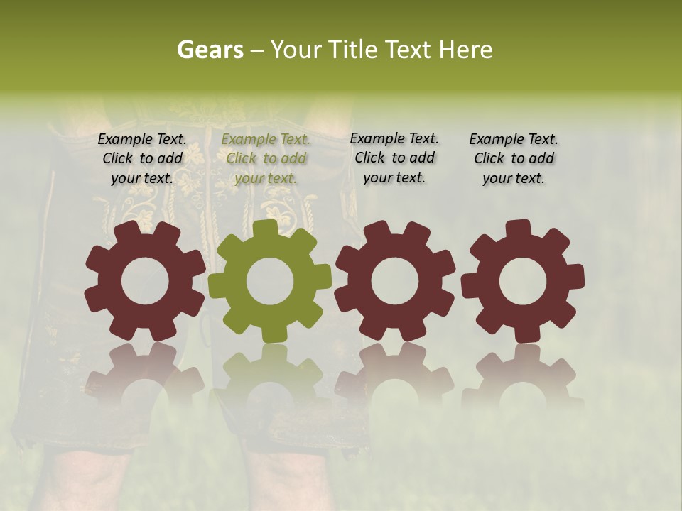 Upper Bavaria Model Tradition PowerPoint Template