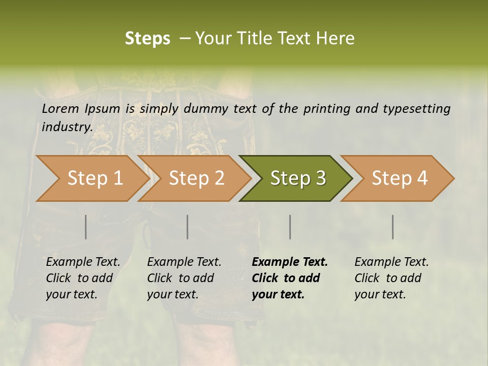Upper Bavaria Model Tradition PowerPoint Template