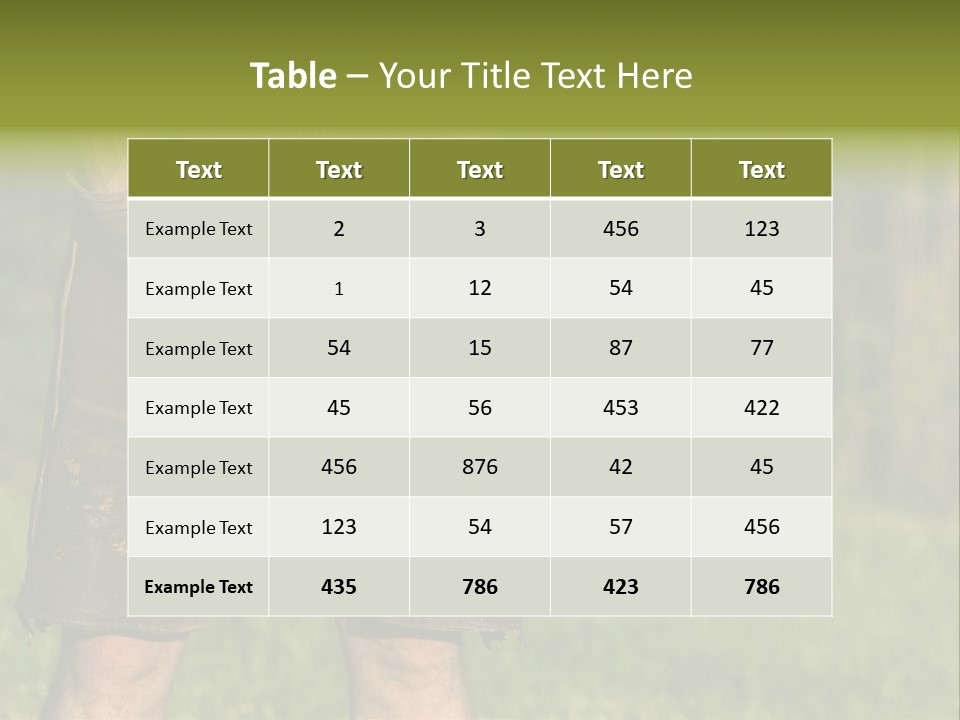 Upper Bavaria Model Tradition PowerPoint Template