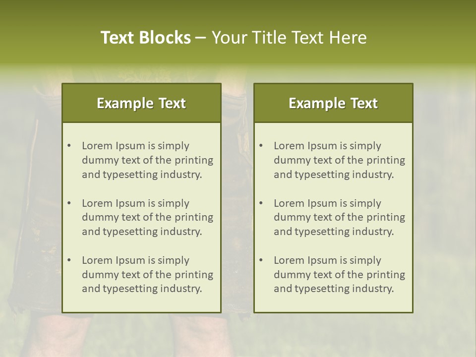 Upper Bavaria Model Tradition PowerPoint Template
