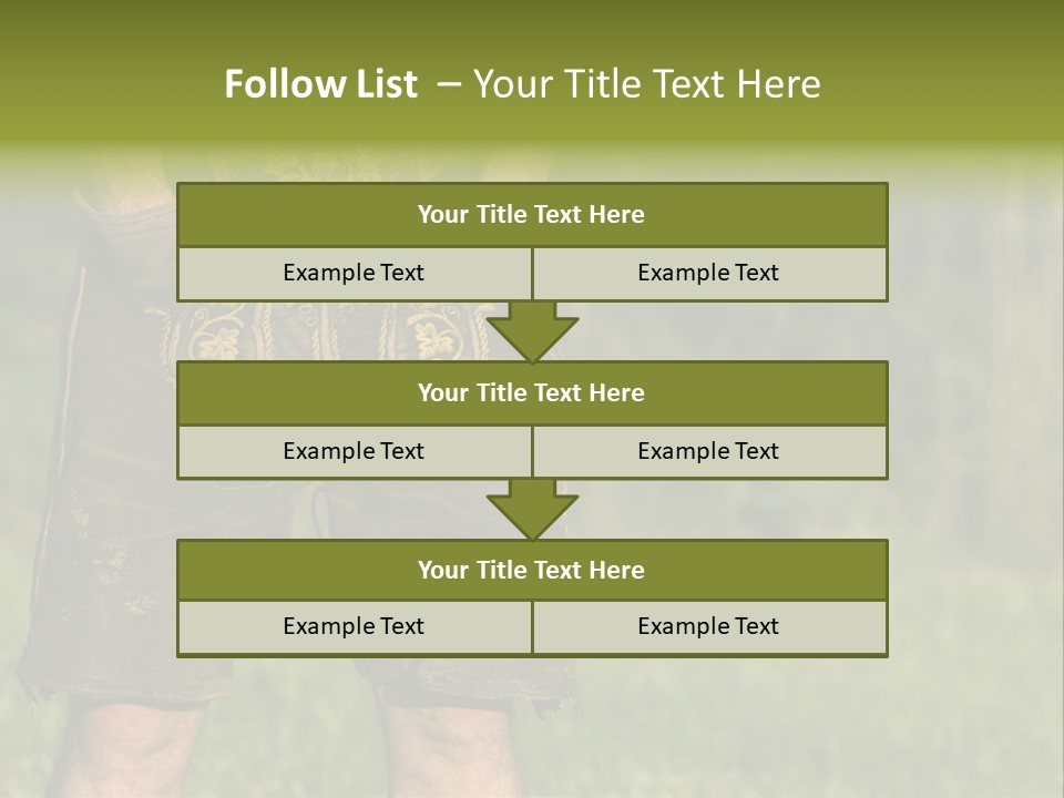 Upper Bavaria Model Tradition PowerPoint Template