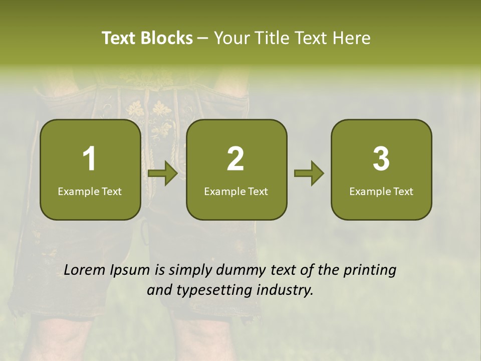 Upper Bavaria Model Tradition PowerPoint Template