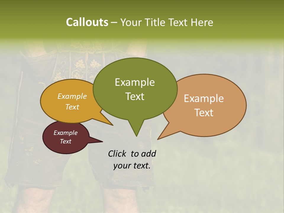 Upper Bavaria Model Tradition PowerPoint Template