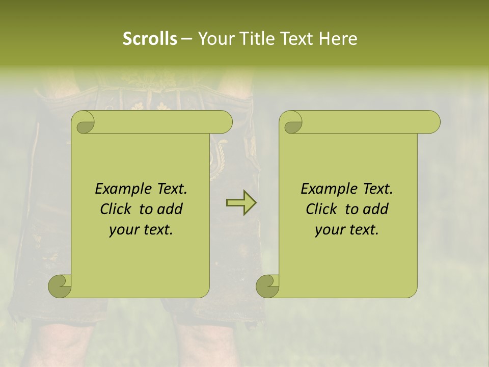 Upper Bavaria Model Tradition PowerPoint Template