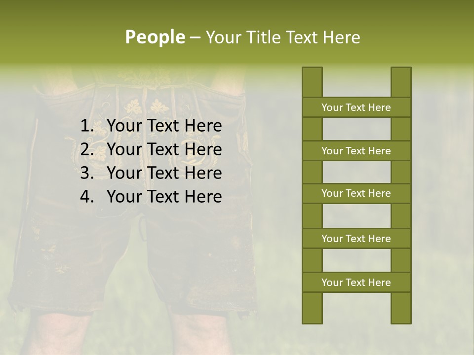 Upper Bavaria Model Tradition PowerPoint Template