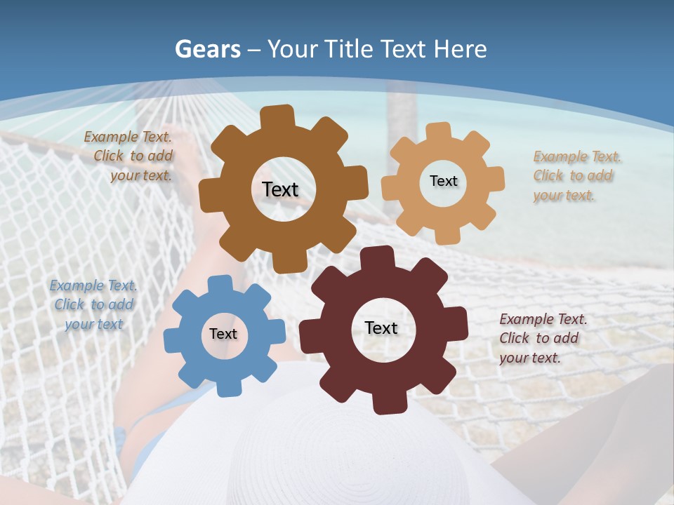 Attractive Person Ship PowerPoint Template