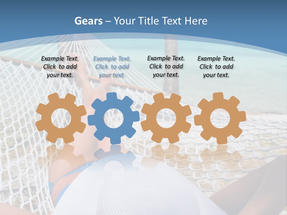 Attractive Person Ship PowerPoint Template