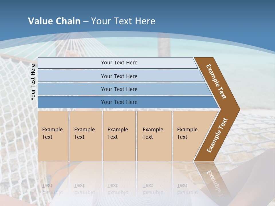 Attractive Person Ship PowerPoint Template