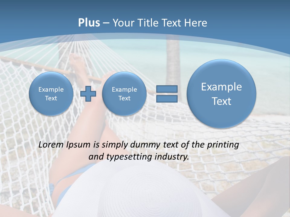 Attractive Person Ship PowerPoint Template