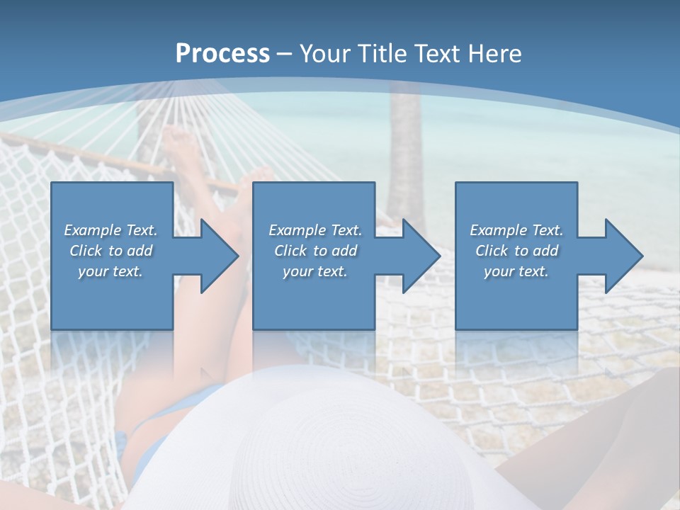 Attractive Person Ship PowerPoint Template