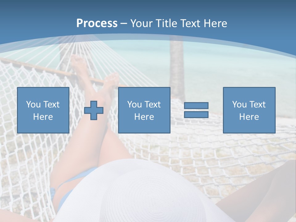 Attractive Person Ship PowerPoint Template