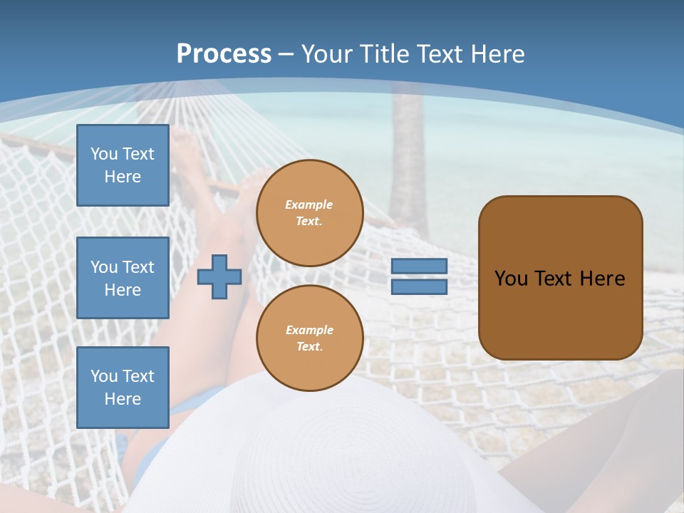 Attractive Person Ship PowerPoint Template