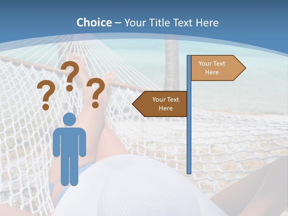 Attractive Person Ship PowerPoint Template