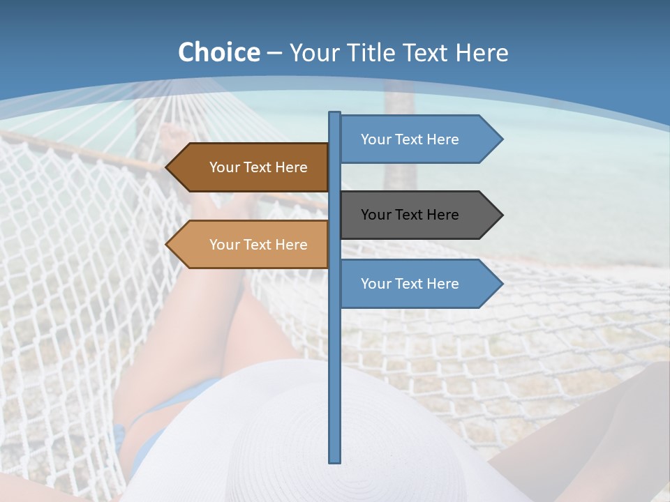 Attractive Person Ship PowerPoint Template