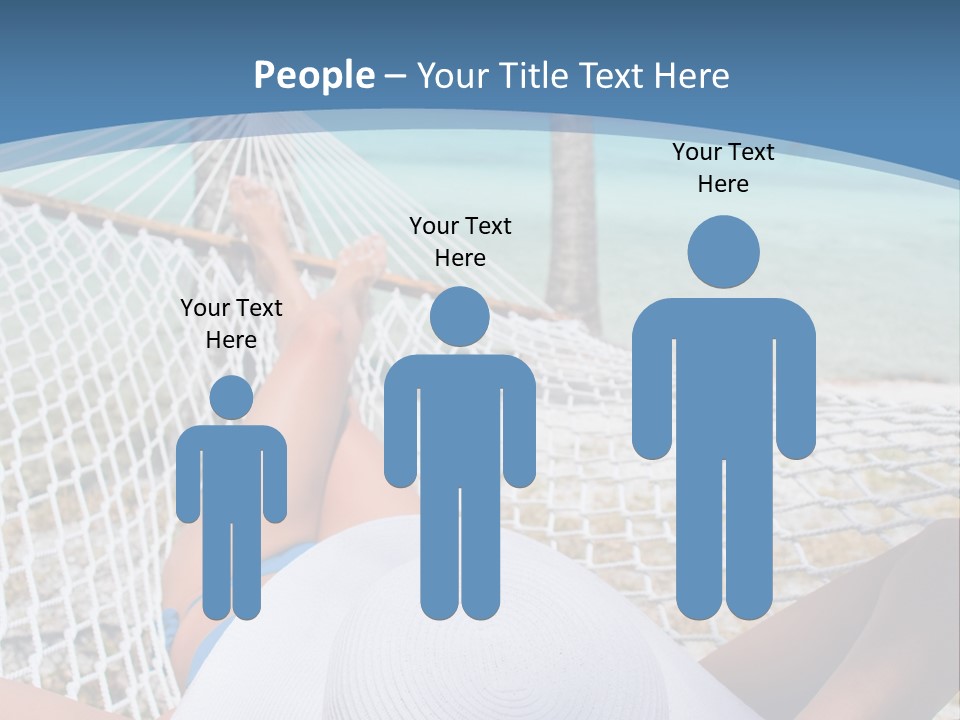 Attractive Person Ship PowerPoint Template