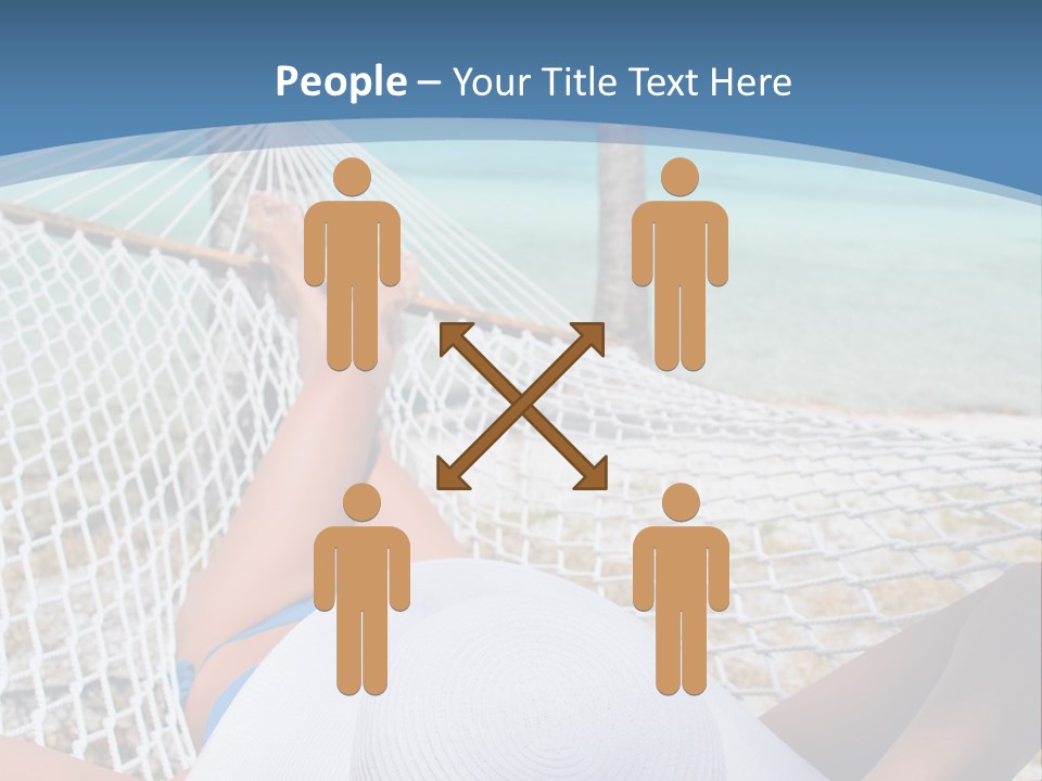 Attractive Person Ship PowerPoint Template