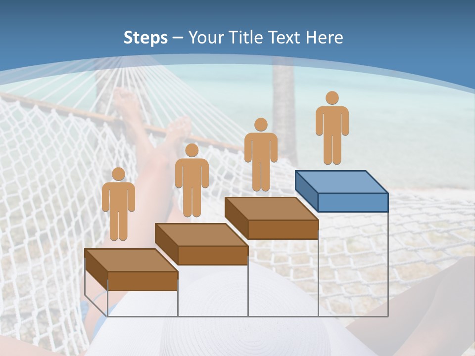 Attractive Person Ship PowerPoint Template