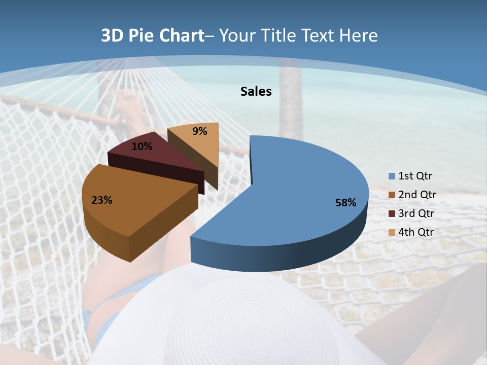 Attractive Person Ship PowerPoint Template